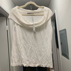 In Cashmere off shoulder top BNWT Size Large